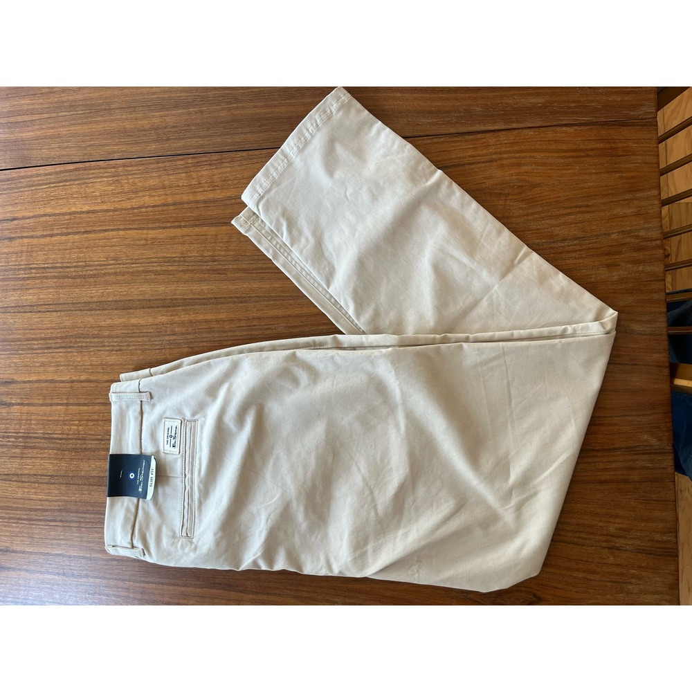 Ben Sherman Men's Khaki Dress Pants Size 38x32 *Retail $99*